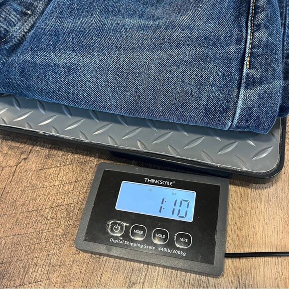 Levi's 501 Buttonfly Straight Medium Wash Denim Jeans Mens 34x30 Classic Basic - Picture 11 of 11